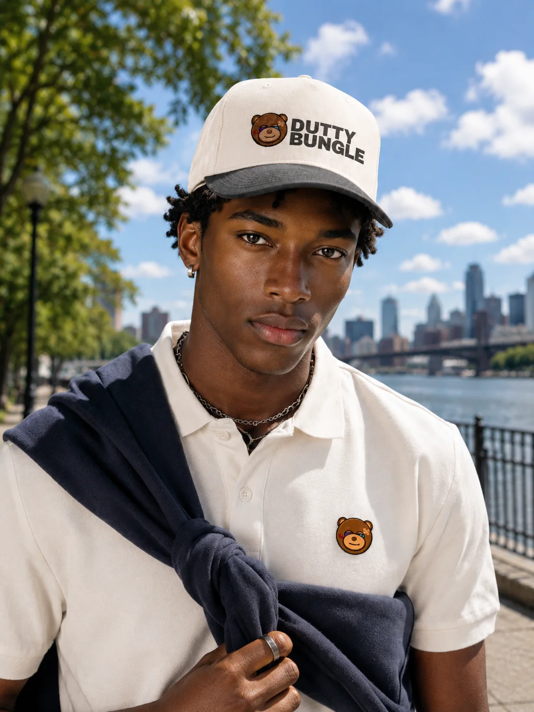 Dutty Bungle cap editorial